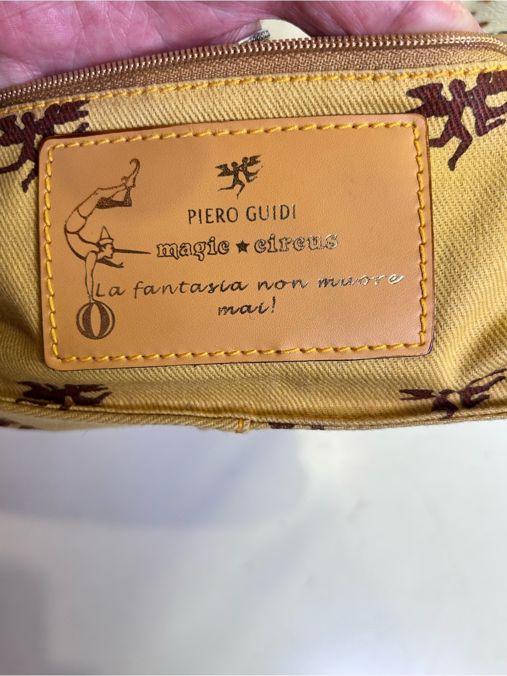 Piero Guidi Magic Circus Shoulder Bag Italian Designer - Picture 15 of 15